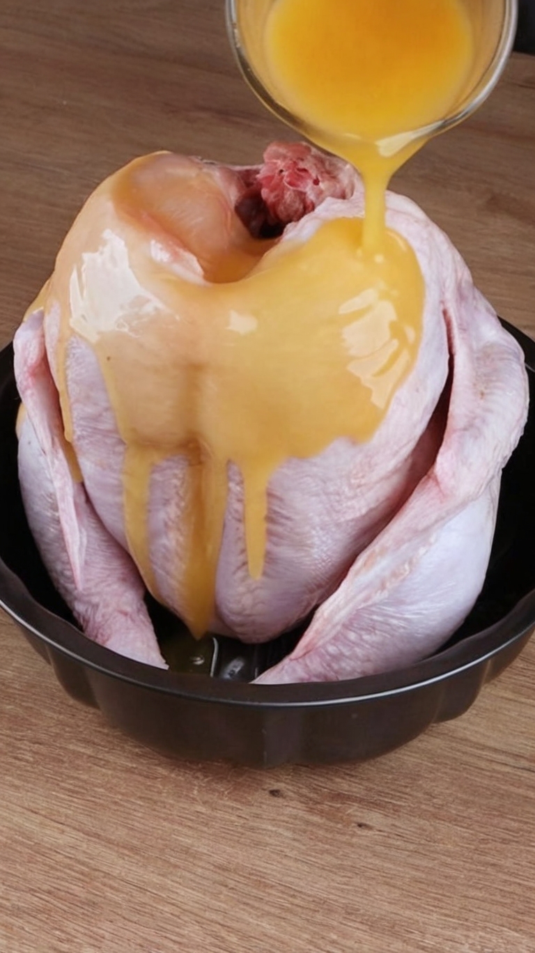 Crispy, juicy roast chicken with a sweet citrus glaze that’s perfect for any dinner.