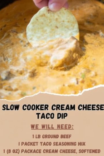 Creamy, cheesy, and full of taco flavor — the ultimate easy party dip!