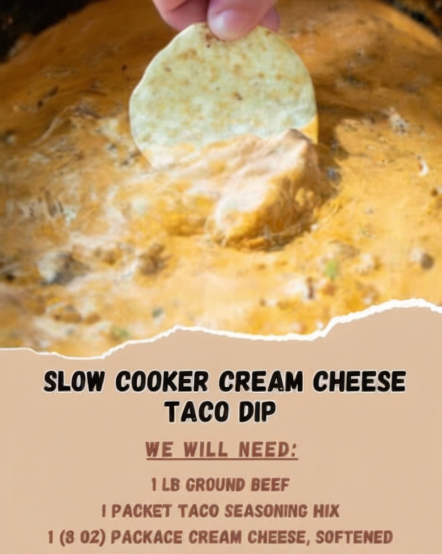 Creamy, cheesy, and full of taco flavor — the ultimate easy party dip!