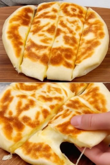 Warm, low-carb cheesy focaccia with a crisp bottom and bubbly top — perfect for keto comfort food cravings.