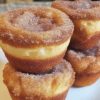 Fluffy muffins with a buttery cinnamon sugar topping — perfect for breakfast or anytime snacking!