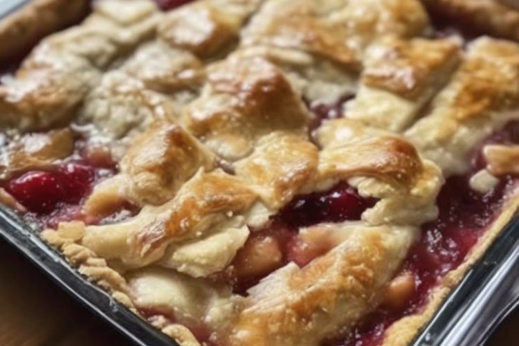 Poor Man’s Pie (Hillbilly Pie) A super simple, no-fuss comfort dessert made with just five ingredients. Warm, buttery, and perfect with any fruit pie filling!
