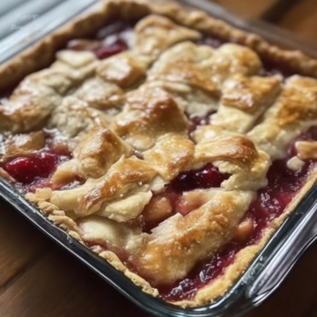 Poor Man’s Pie (Hillbilly Pie) A super simple, no-fuss comfort dessert made with just five ingredients. Warm, buttery, and perfect with any fruit pie filling!