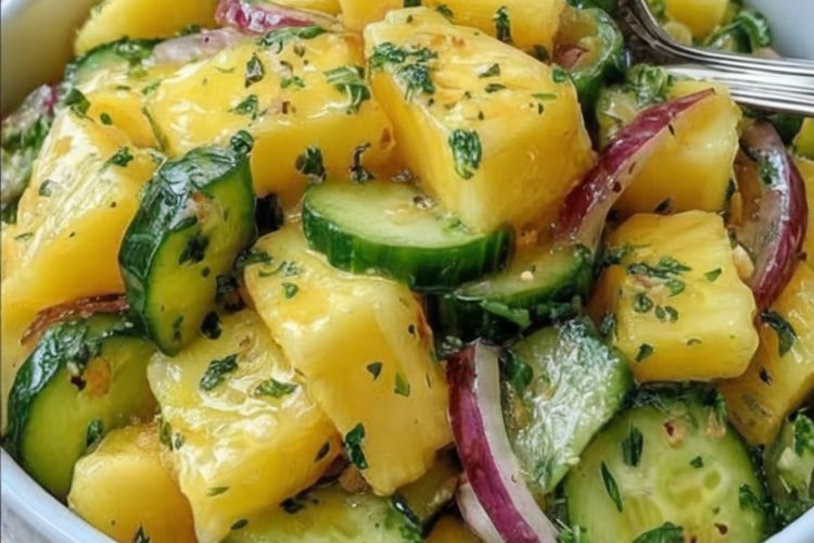 Bright, tropical, and hydrating — this refreshing salad is perfect for summer and easy to customize.