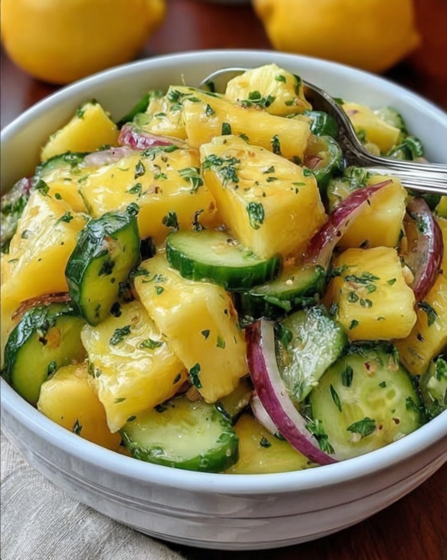 Bright, tropical, and hydrating — this refreshing salad is perfect for summer and easy to customize.