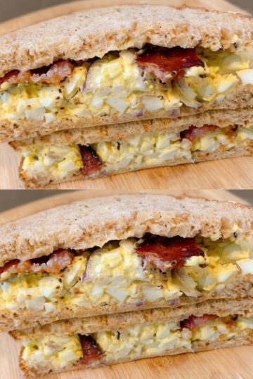 A rich and satisfying egg salad with Dijon, lemon, and herbs — perfect for sandwiches, wraps, or snacking.