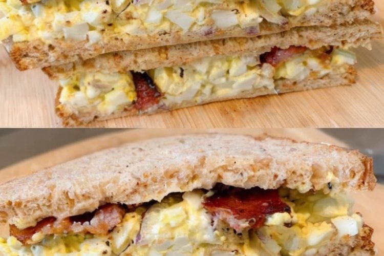 A rich and satisfying egg salad with Dijon, lemon, and herbs — perfect for sandwiches, wraps, or snacking.
