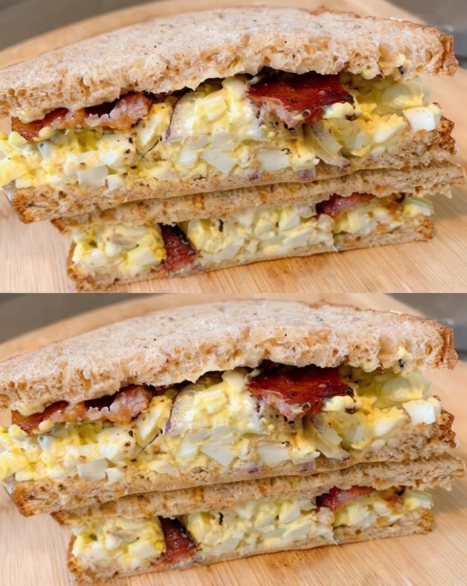 A rich and satisfying egg salad with Dijon, lemon, and herbs — perfect for sandwiches, wraps, or snacking.