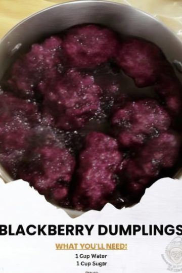 Warm Blackberry Dumplings – The Ultimate Cozy Winter Dessert