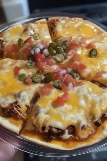 Homemade Mexican Pizza