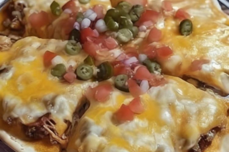 Homemade Mexican Pizza