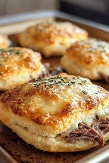Baked French Dip Biscuits: The Ultimate Comfort Food Sandwich