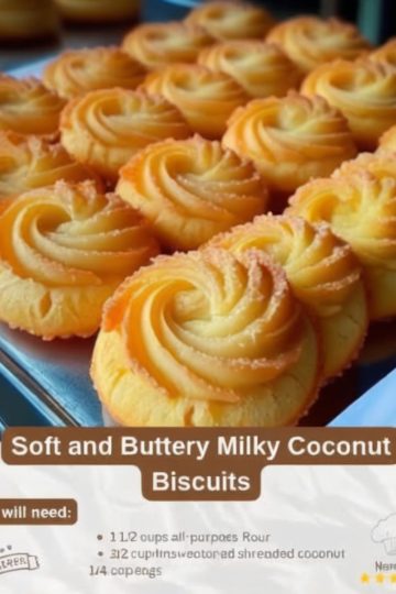 Light, fluffy biscuits studded with coconut and soaked in milky goodness—your new favorite anytime snack.
