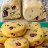 Tender, melt-in-your-mouth shortbread bursting with festive pistachios and cranberries—perfect for gifting or coffee breaks!