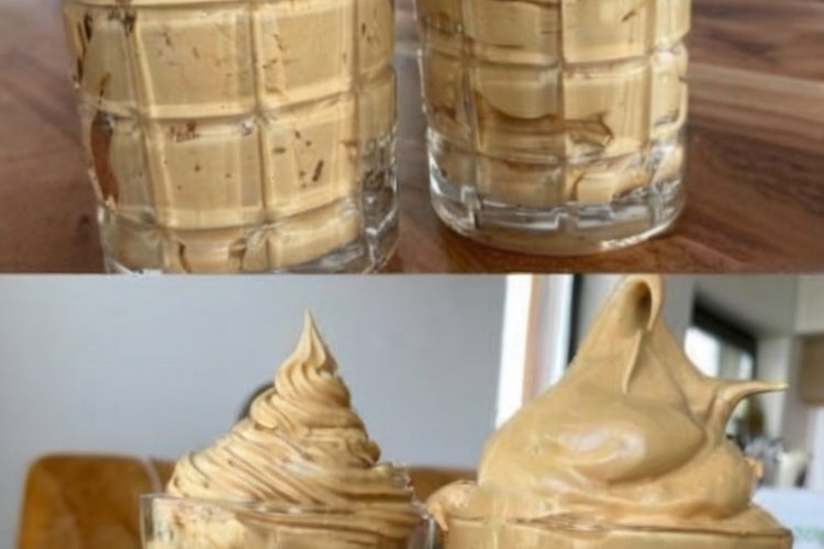 A quick, no-bake mousse with intense coffee flavor and creamy texture. Ready in just 2 minutes!