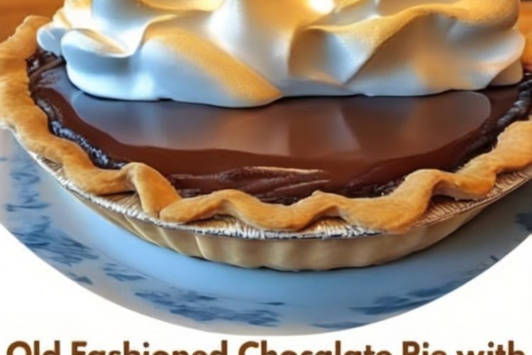 Silky chocolate custard nestled in a crisp crust, topped with sweet, toasty meringue—pure comfort dessert.