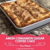 A tender, buttery coffee cake with a rich cinnamon-sugar swirl—perfect for breakfast, brunch, or an anytime pick-me-up.