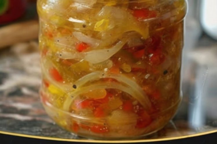 Summer BBQ Essential: Sweet & Tangy Pickled Pepper and Onion Relish