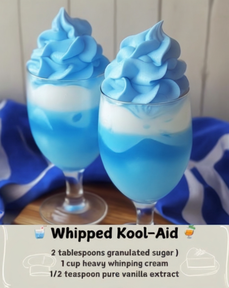 Whipped Kool-Aid: A Colorful, Creamy No-Bake Dessert You Didn’t Know You Needed