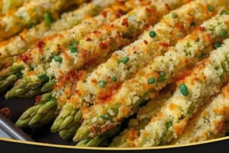 Crispy Parmesan Asparagus Sticks