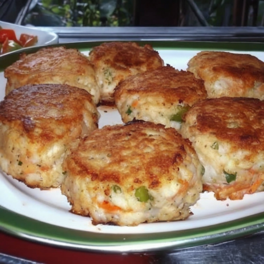 Crispy, golden crab cakes made with lump crab, Old Bay, and herbs — just like your favorite seafood restaurant.
