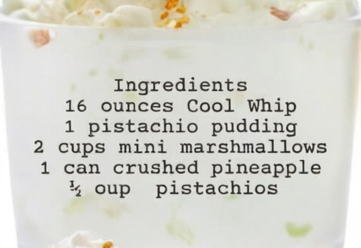 Remember those legendary church potlucks where someone always brought the green, creamy, marshmallowy goodness that seemed to disappear in seconds? That, my friend, is Pistachio Fluff — and it’s time for its comeback