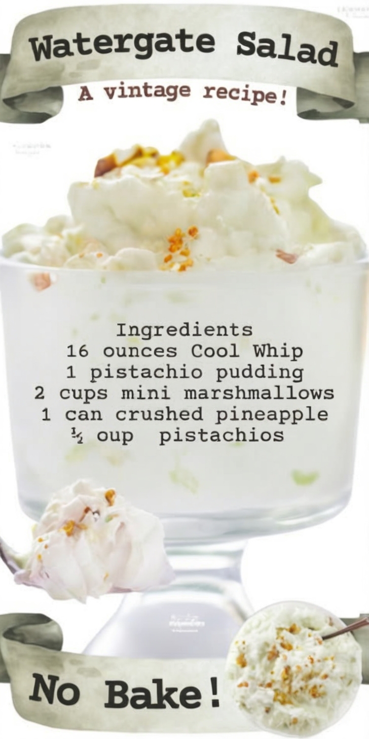 Remember those legendary church potlucks where someone always brought the green, creamy, marshmallowy goodness that seemed to disappear in seconds? That, my friend, is Pistachio Fluff — and it’s time for its comeback