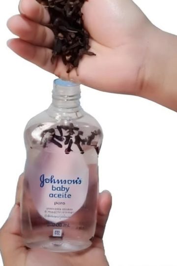 Natural Clove & Baby Oil Bug Repellent