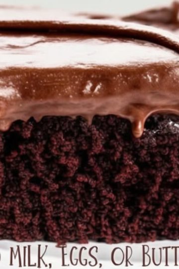 Classic Depression Cake (Wacky Cake) — Moist, Eggless Chocolate Cake from Grandma’s Era