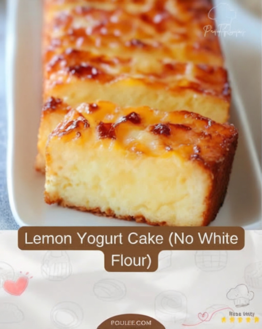 Lemon Yogurt Cake (No White Flour) — A Healthy, Moist, and Zesty Delight