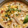 Mexican Street Corn White Chicken Chili — A Flavor-Packed Comfort Bowl!