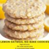 Lemon Oatmeal No-Bake Cookies: Bright, Zesty, and Easy to Make!