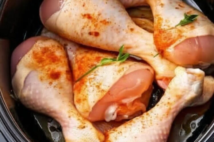Slow Cooker Sticky Chicken (4 Ingredients Only!) — The Easiest, Most Flavorful Chicken You’ll Ever Make