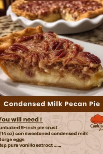 Condensed Milk Pecan Pie: A Rich, Nutty Southern Classic You’ll Love