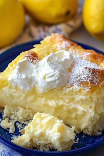 Lemon Cream Cheese Dump Cake