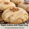 Soft, buttery maple cookies topped with a homemade maple glaze. A perfect fall dessert that’s quick to make and impossible to resist.