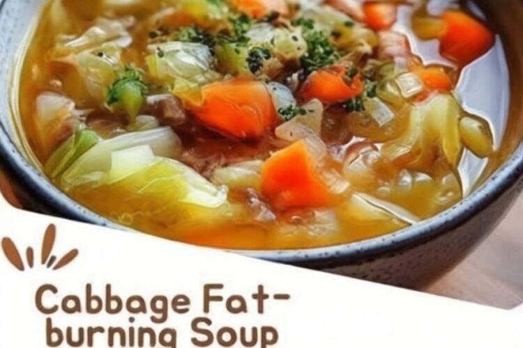 A flavorful, low-calorie soup made with cabbage and other fresh vegetables. Perfect for weight loss, detox plans, or clean eating.