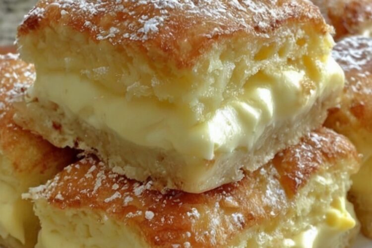 Looking for an elegant yet easy-to-make dessert that impresses every time? These Vanilla Custard Cream Squares feature flaky puff pastry layers and a luscious, velvety vanilla custard filling.