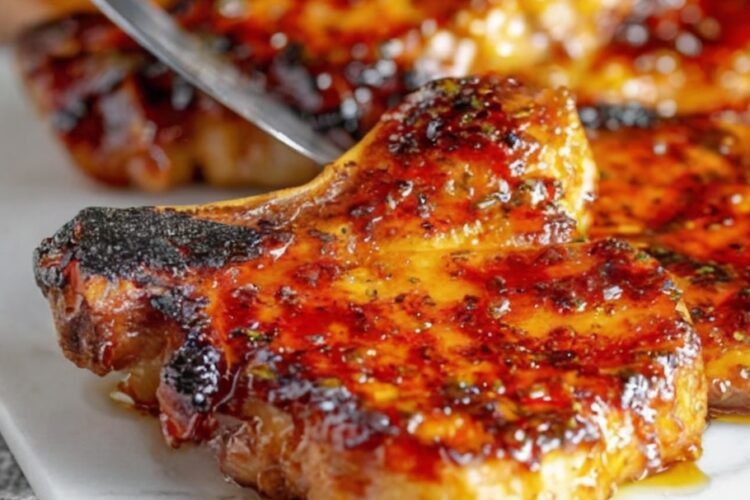 Try this easy pork chop recipe tonight and enjoy the perfect blend of sweet, savory, and sticky that makes weeknight dinners exciting again! Who will you invite over to share these delicious chops?