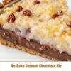 No-Bake German Chocolate Pie – Decadence Without the Oven