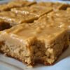 Old-School Peanut Butter Cookie Bars (Lunch Lady Style)