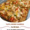 If you love the bold, sizzling flavors of restaurant-style chicken fajitas but want the ease of a one-pan dish, this Fajita Chicken Casserole is your new go-to. It’s cheesy, hearty, and packed with colorful peppers, black beans, corn, and juicy chicken
