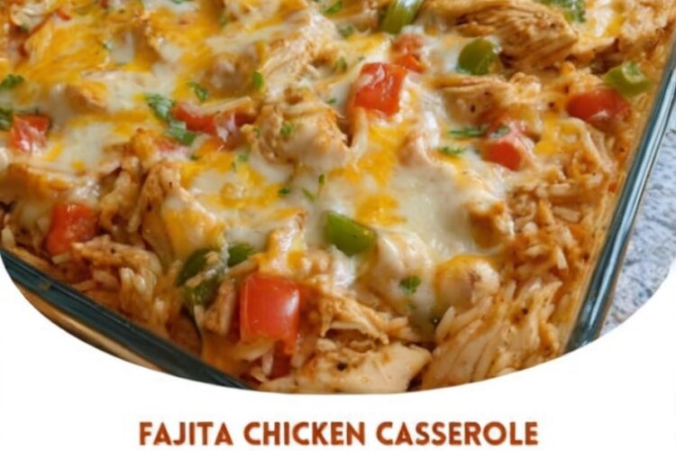 If you love the bold, sizzling flavors of restaurant-style chicken fajitas but want the ease of a one-pan dish, this Fajita Chicken Casserole is your new go-to. It’s cheesy, hearty, and packed with colorful peppers, black beans, corn, and juicy chicken