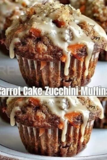 🥕 Carrot Cake Zucchini Muffins: The Ultimate Moist & Spiced Treat