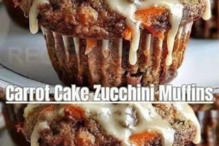 🥕 Carrot Cake Zucchini Muffins: The Ultimate Moist & Spiced Treat