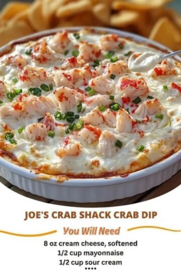 A creamy, cheesy baked crab dip that tastes just like the restaurant version — the perfect appetizer for parties and gatherings.