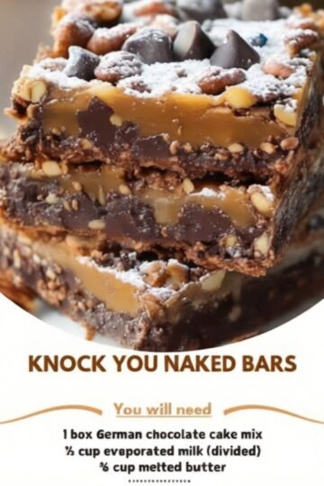 Knock You Naked Bars: Gooey, Chocolatey, and Irresistible