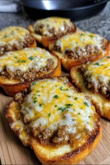 Texas Toast Sloppy Joes