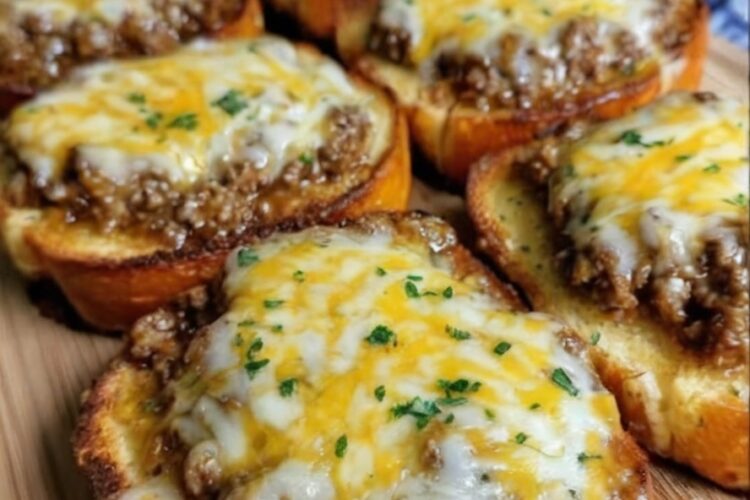 Texas Toast Sloppy Joes