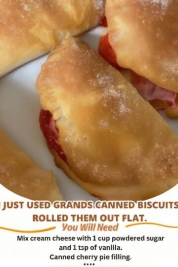 Easy Cherry Cream Cheese Pastries – Quick, Flaky, and Irresistible
